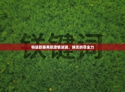 特级联赛再掀激情波澜，球员拼尽全力